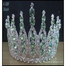 Vente en gros de bijoux en argent de mariage Tiara kids princesse princesse couronne